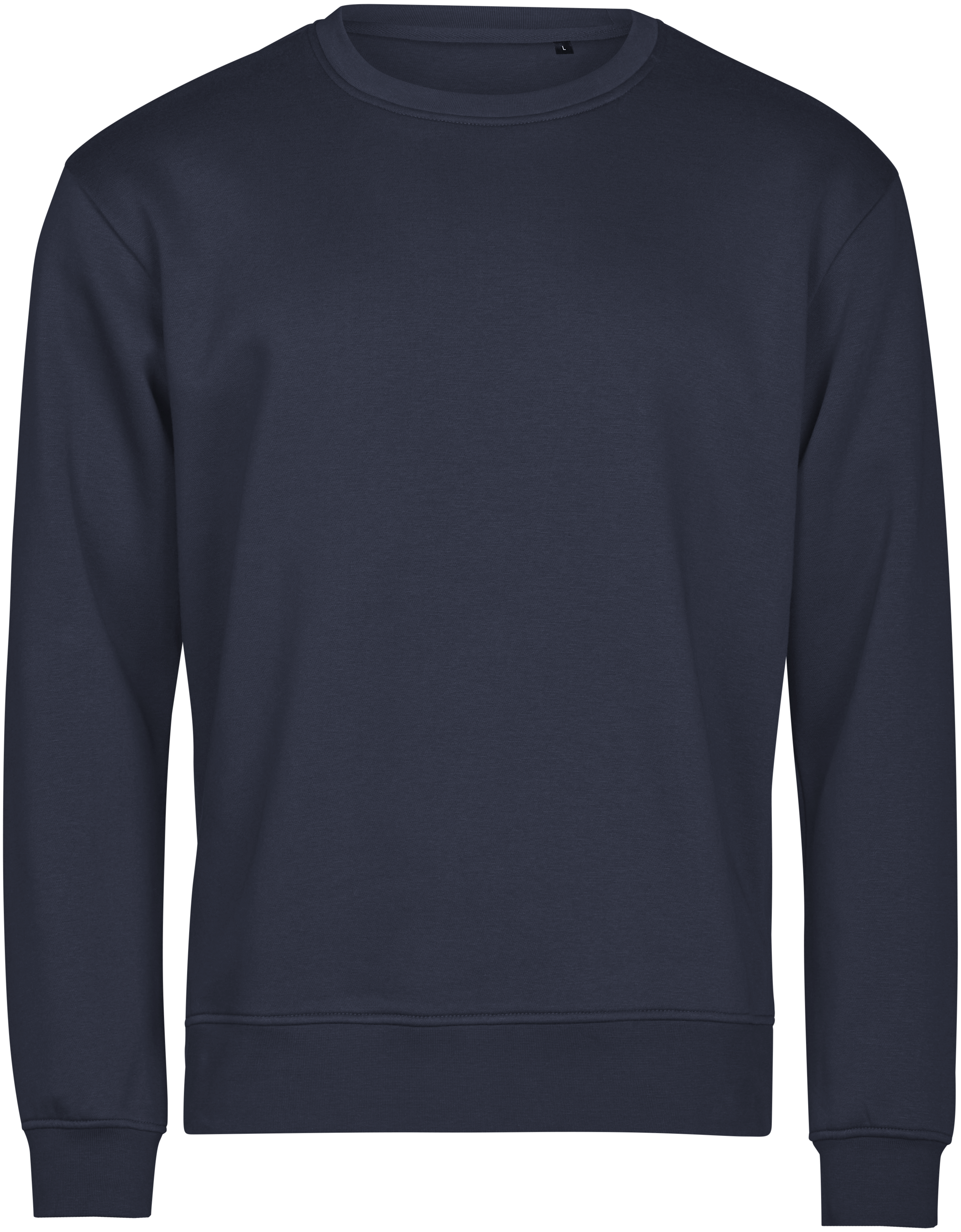 Unlabeled Sweatshirt, sweatshirt unisex från Tee Jays i Marinblå