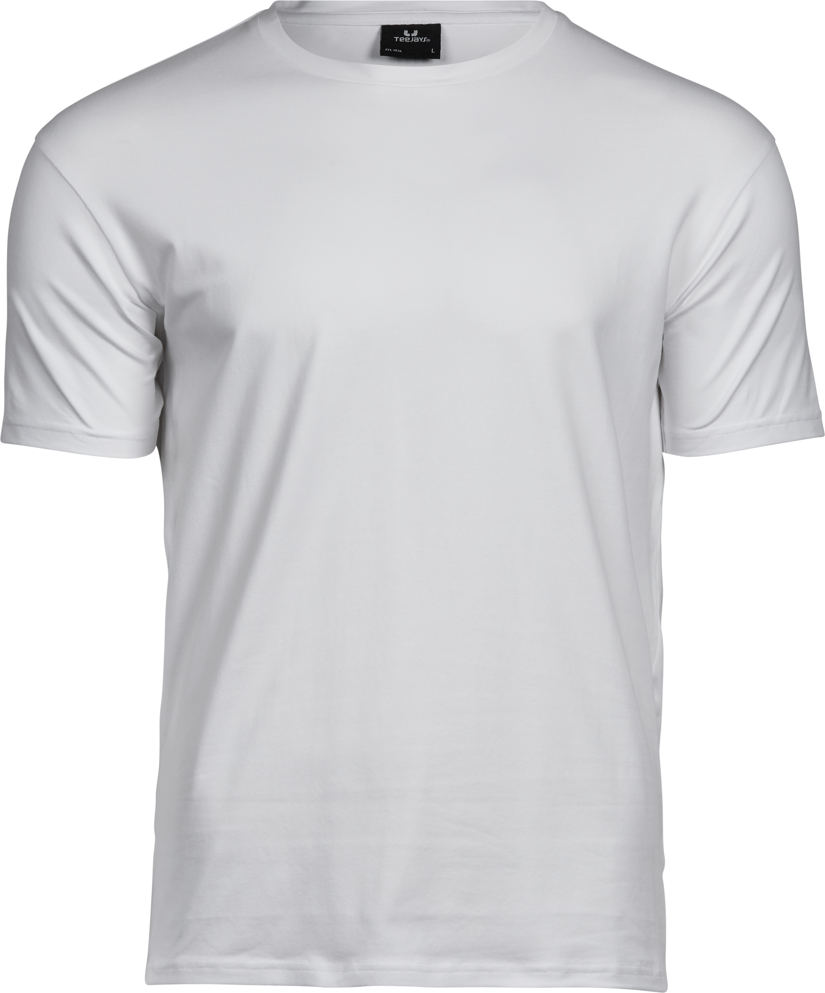 Stretch Tee, t-shirt för herrar från Tee Jays i Vit