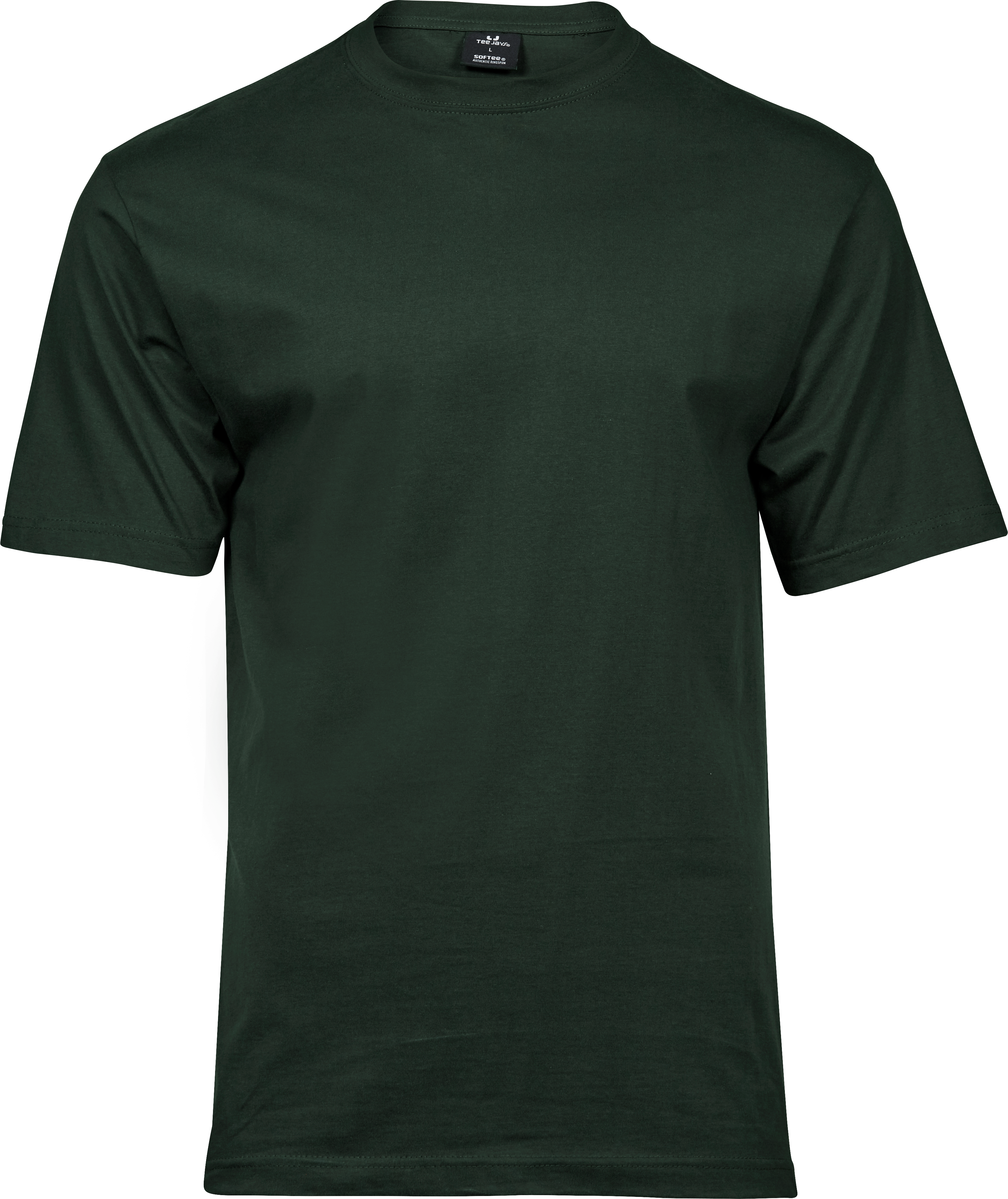 Sof Tee, t-shirt för herrar från Tee Jays i Mörkgrön