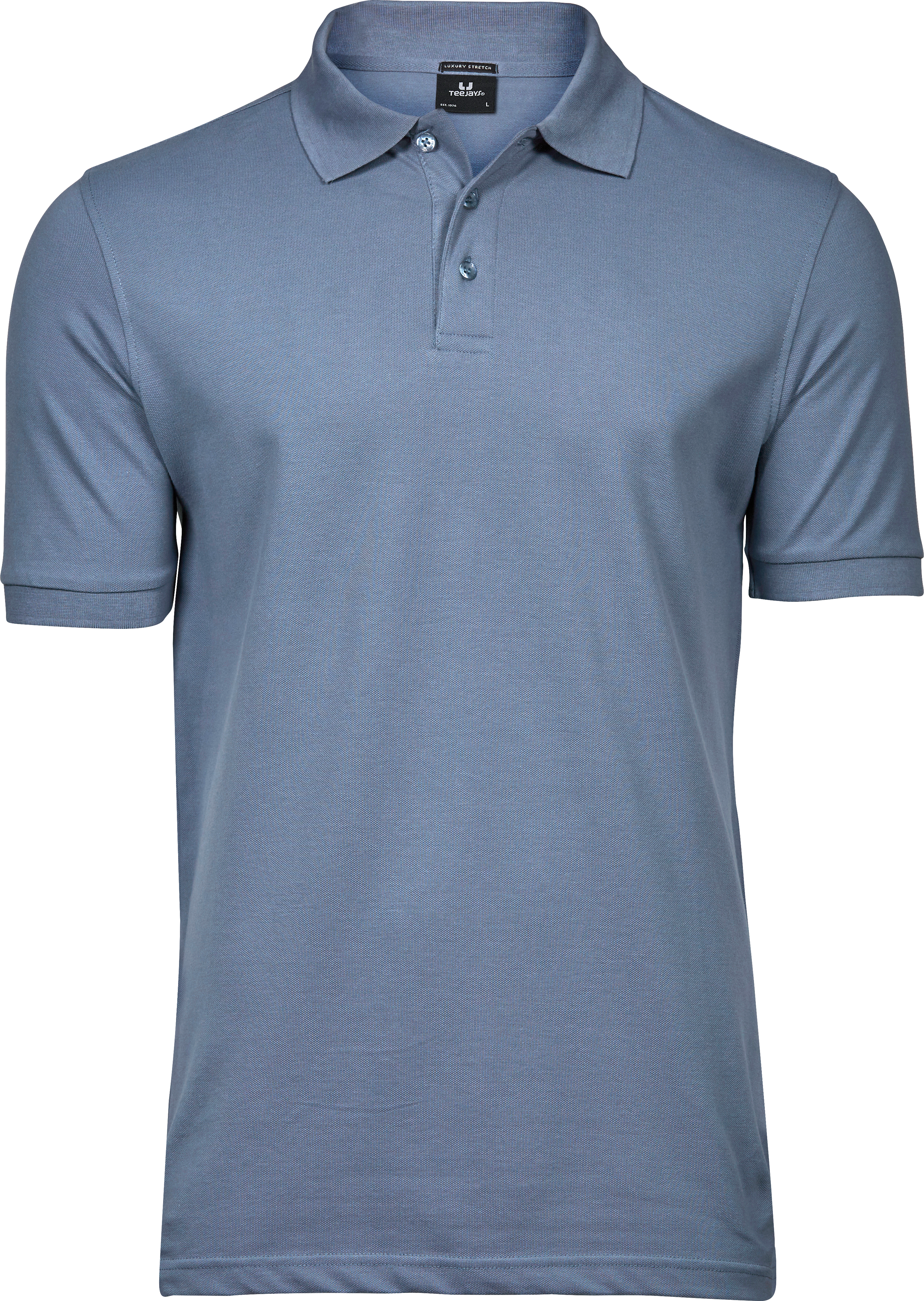 Luxury Stretch Polo, piké för herrar från Tee Jays i Flintgrå