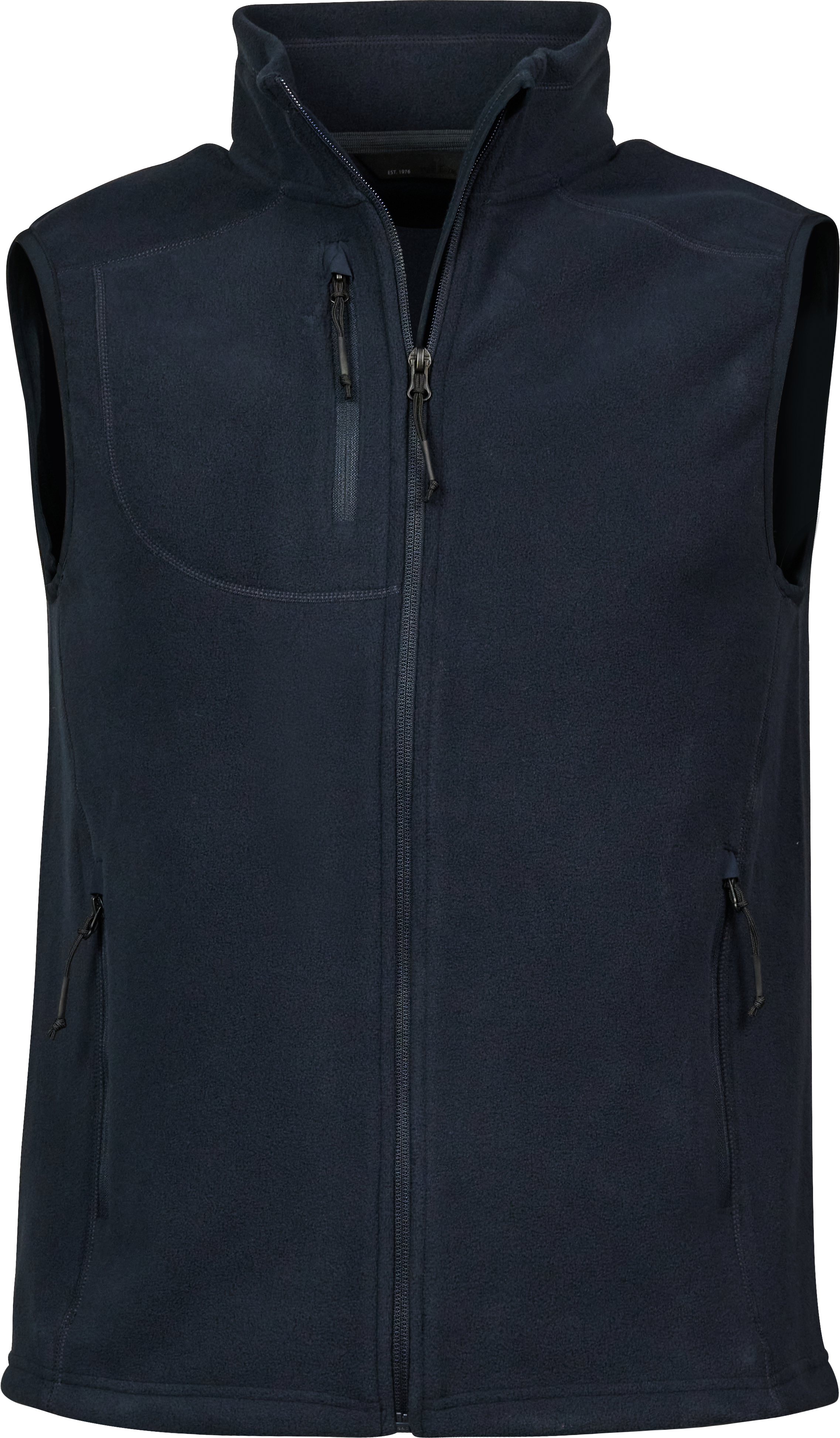Trail Fleece Bodywarmer, väst för herrar från Tee Jays i Djup marinblå