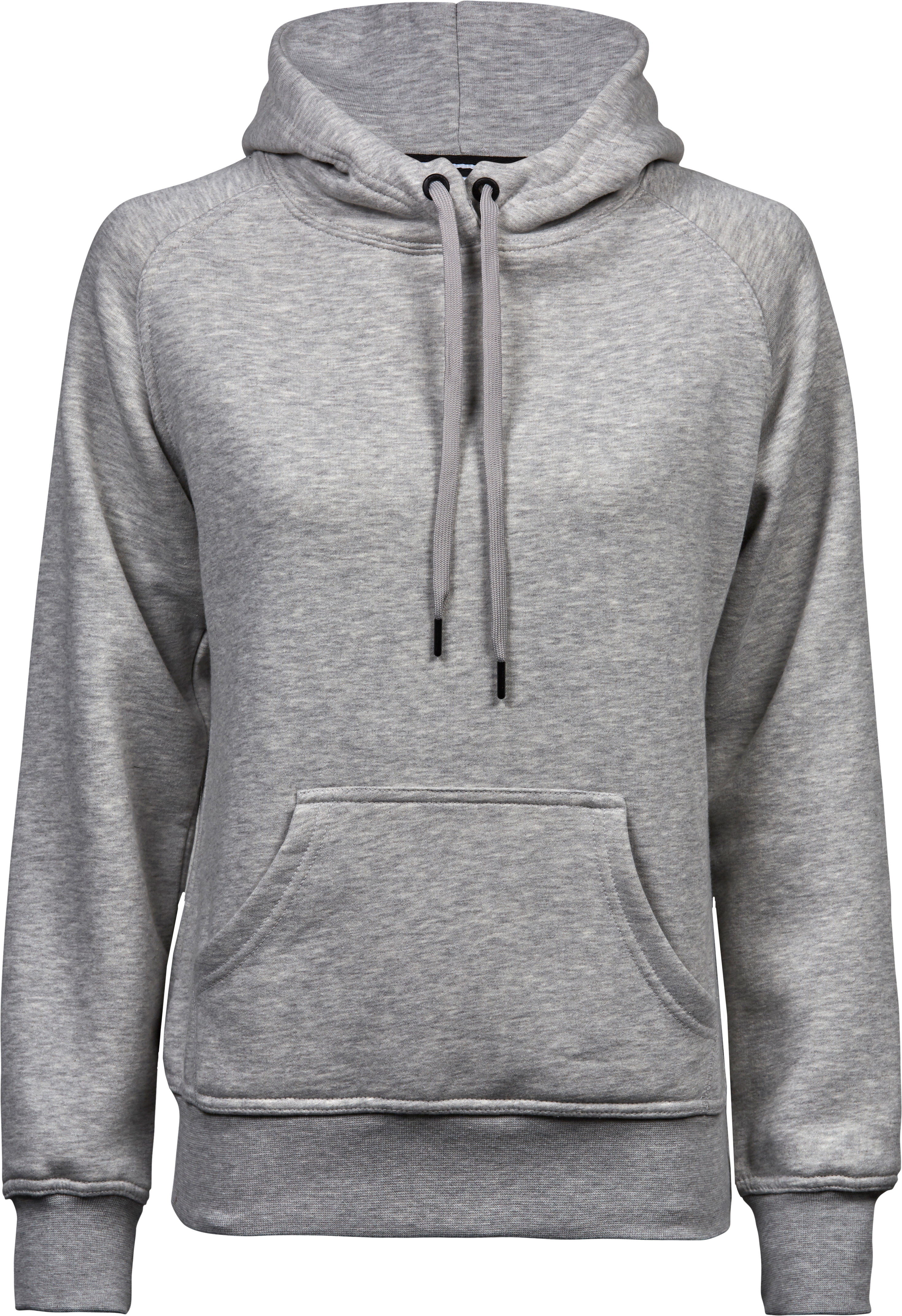 Hooded Sweatshirt, huvtröja för damer från Tee Jays i Grå melange