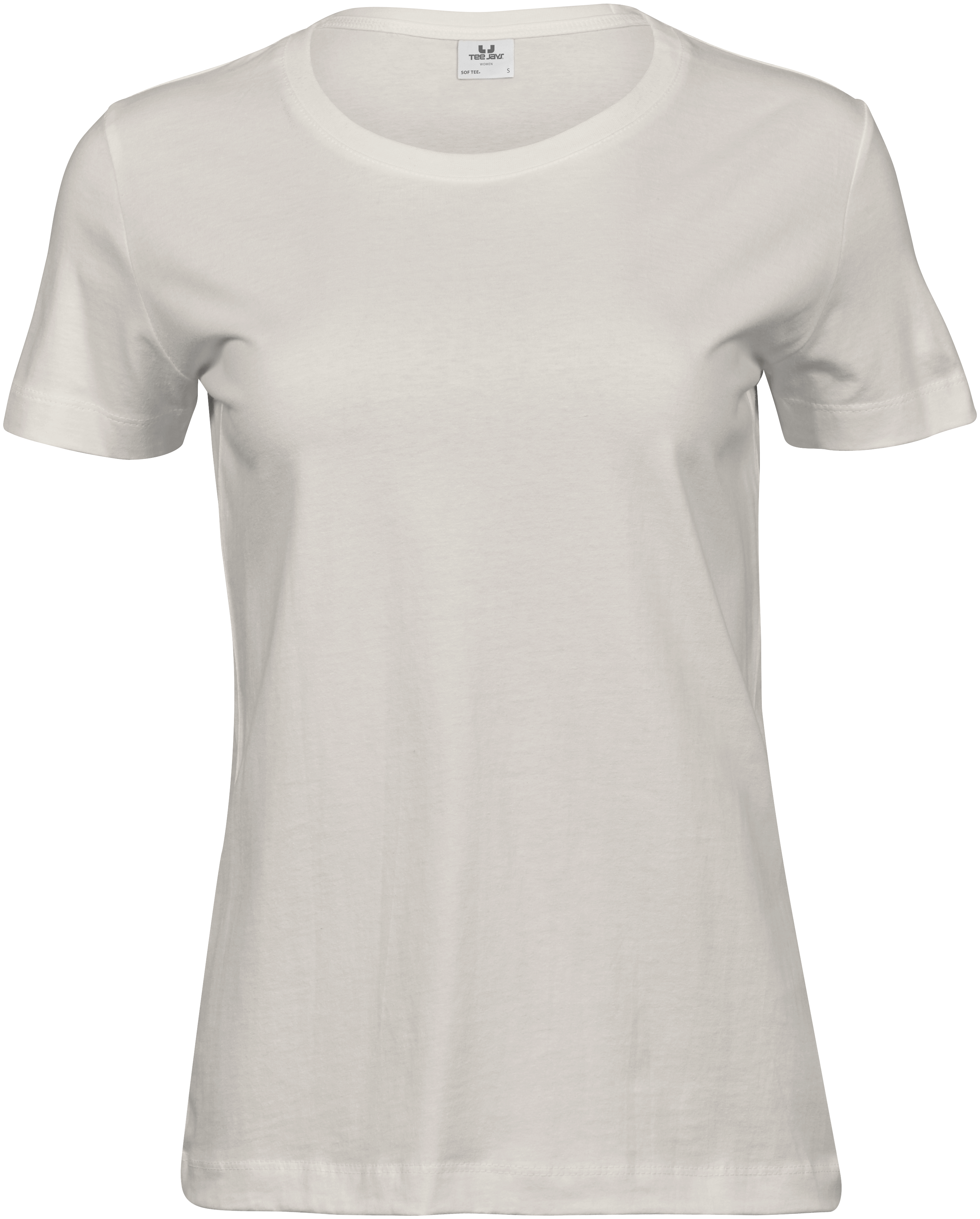 Sof Tee, t-shirt för damer från Tee Jays i Cement