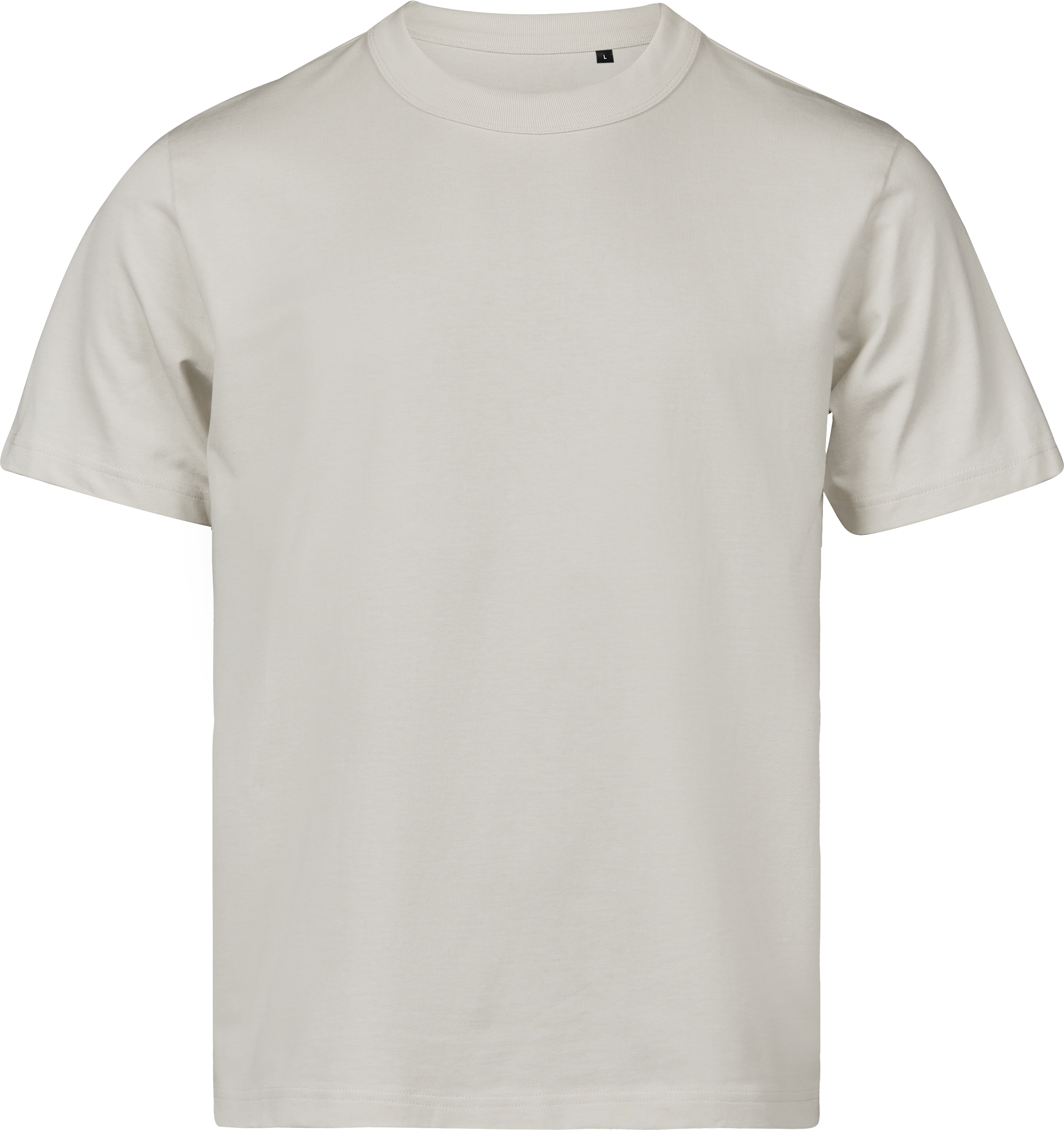 Unlabeled Loose Fit Tee, t-shirt unisex från Tee Jays i Cement