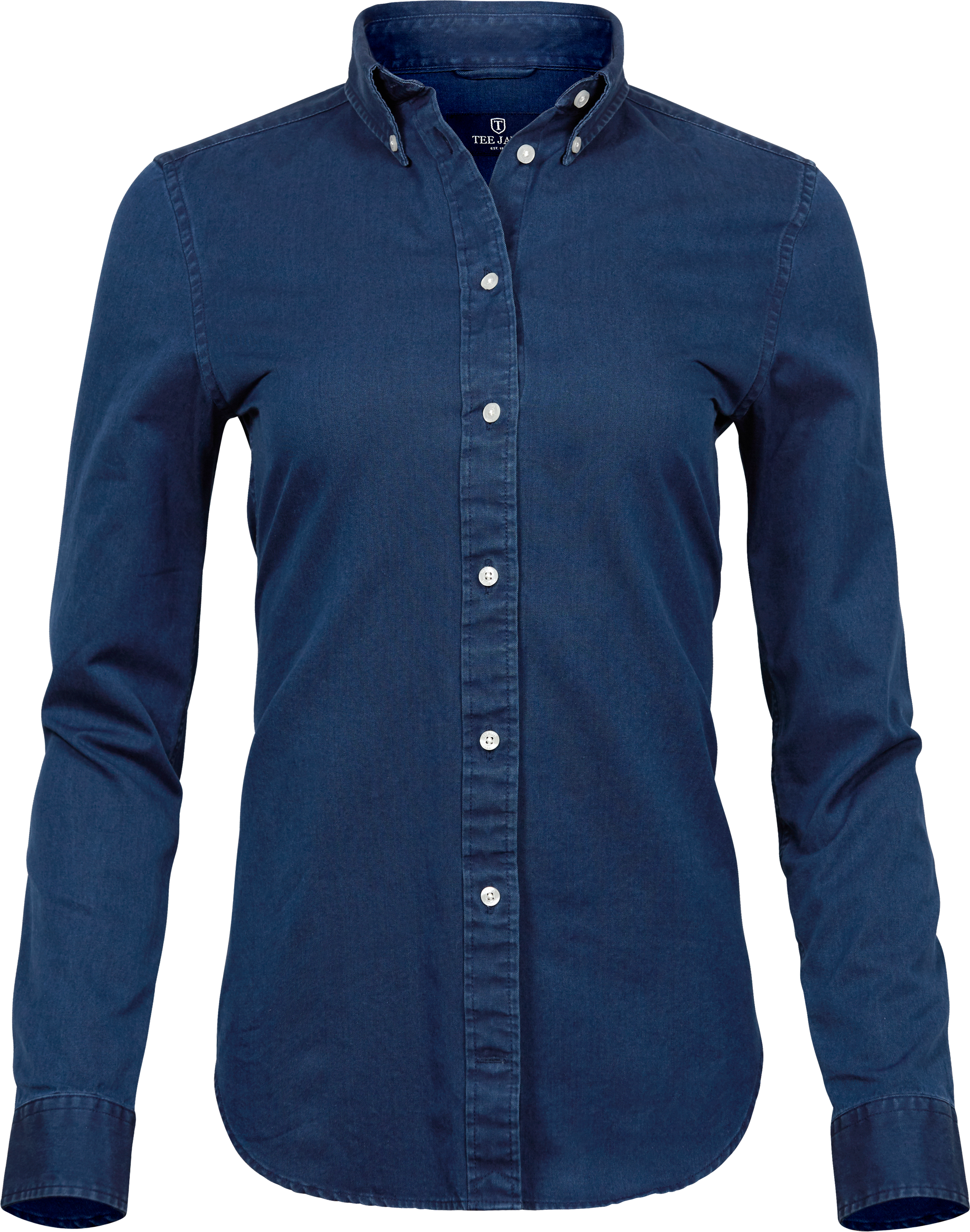 Casual Twill Shirt, skjorta för damer, indigo från Tee Jays