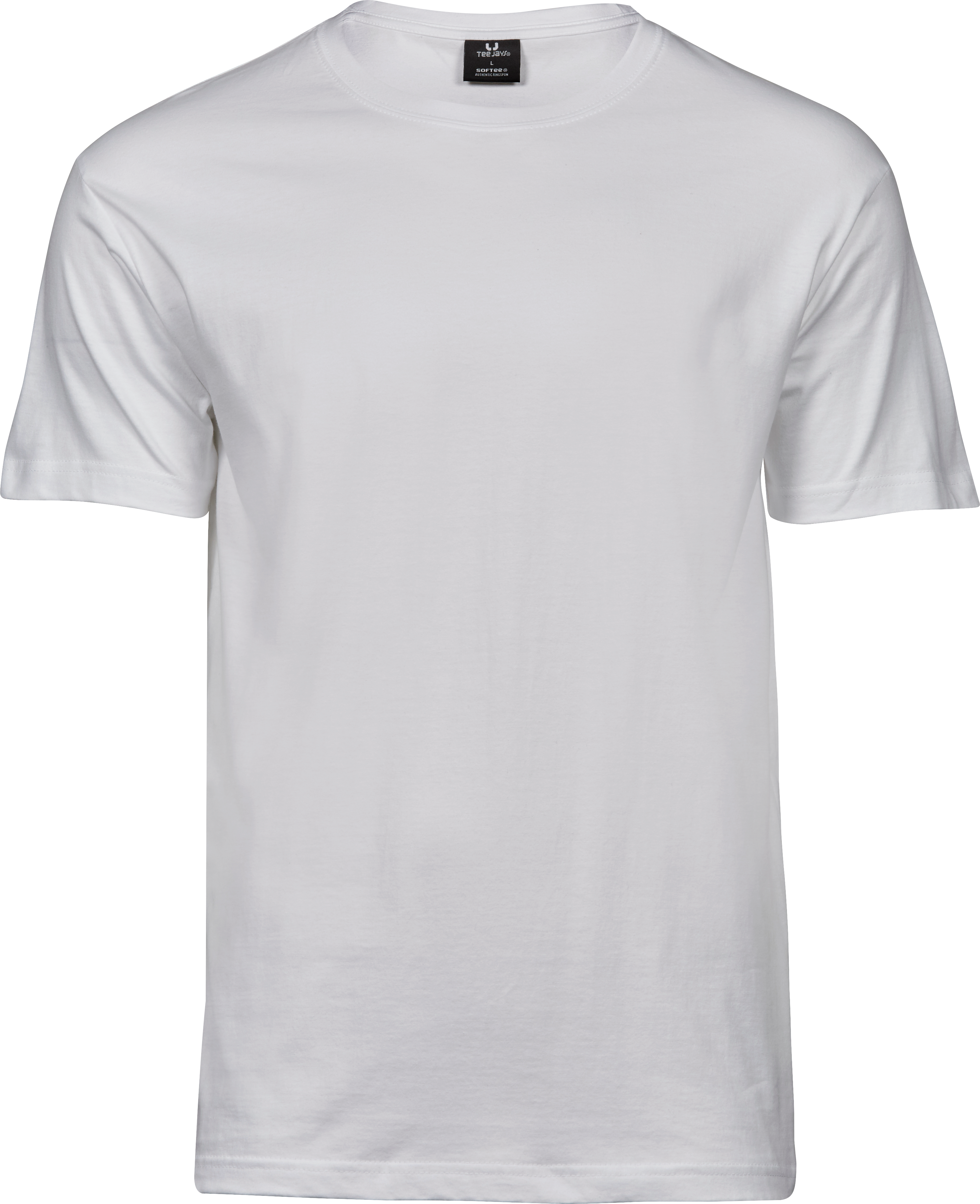 Sof Tee, t-shirt för herrar från Tee Jays i Vit