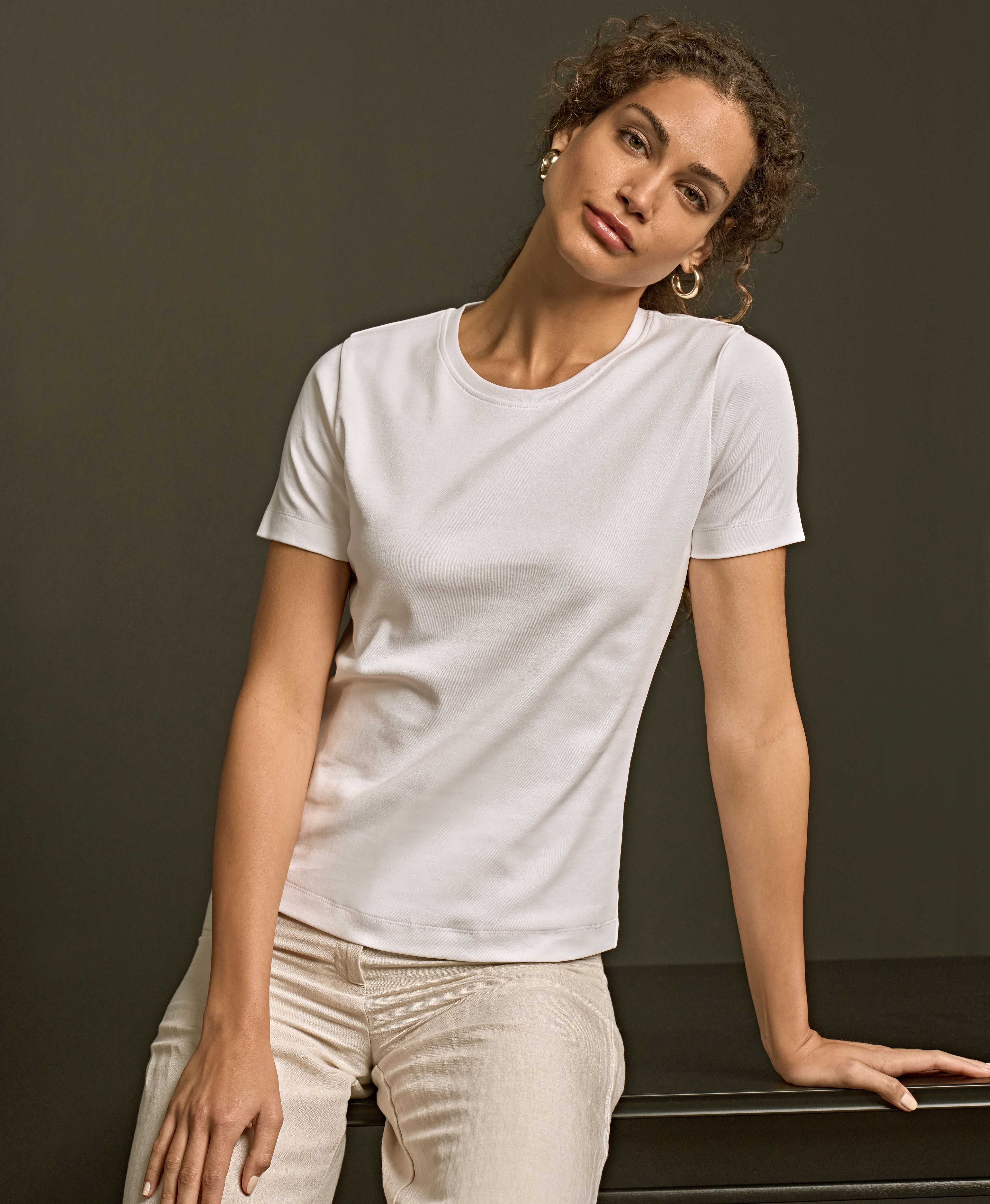 Tee Jays 580 Women's Interlock Tee