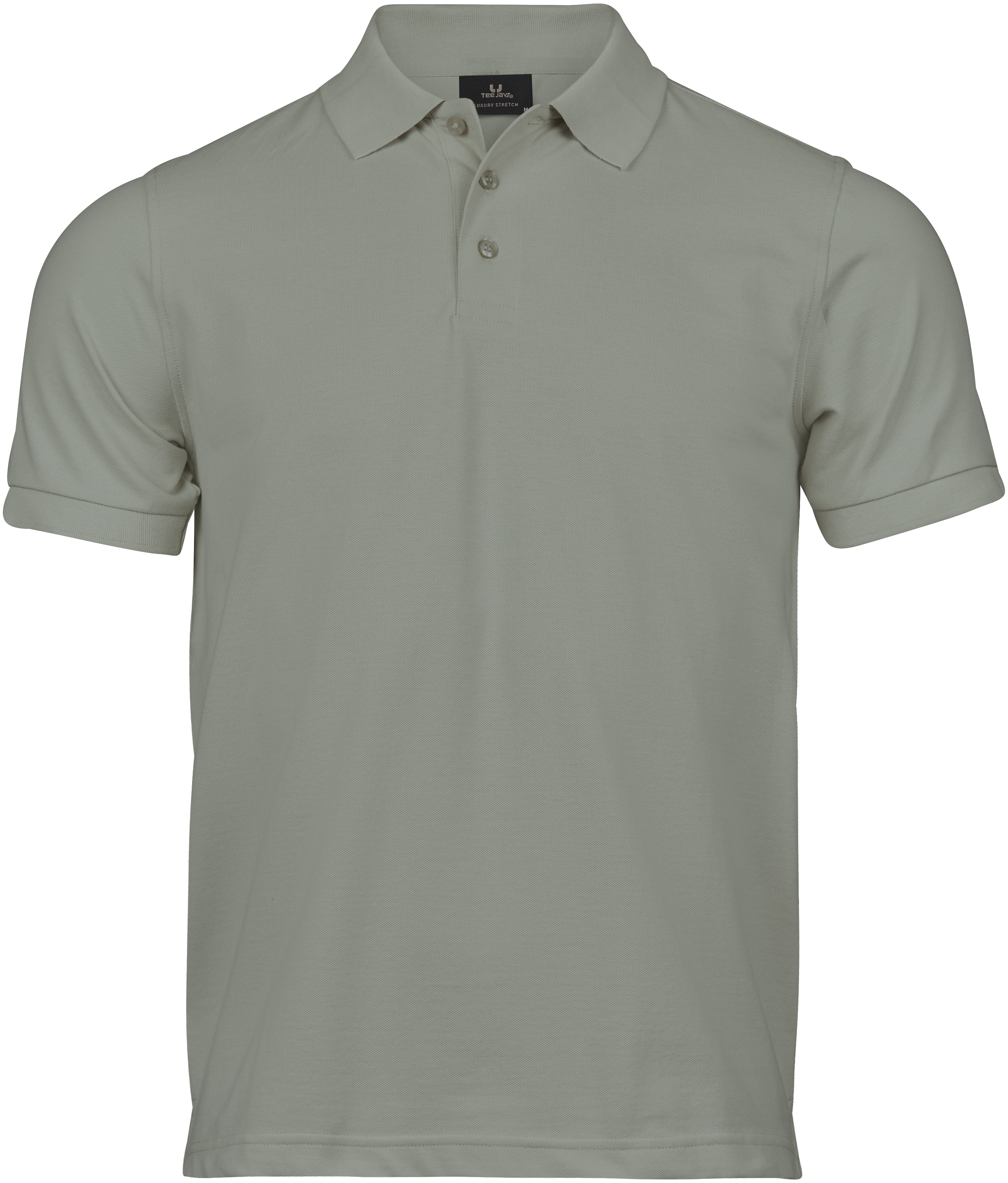 Luxury Stretch Polo, piké för herrar från Tee Jays i Salviagrön