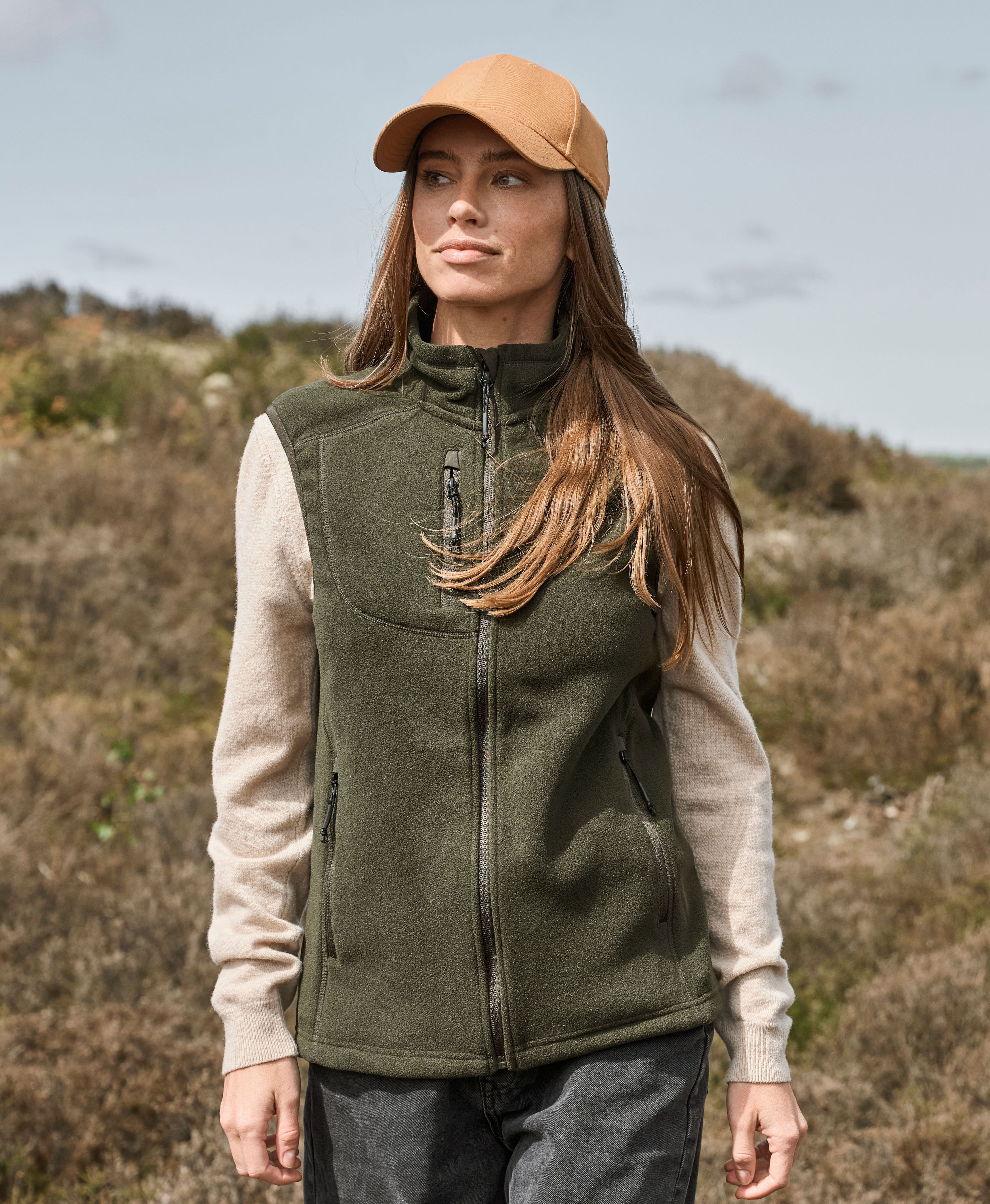 Tee Jays 9133 Women's Trail Fleece Bodywarmer