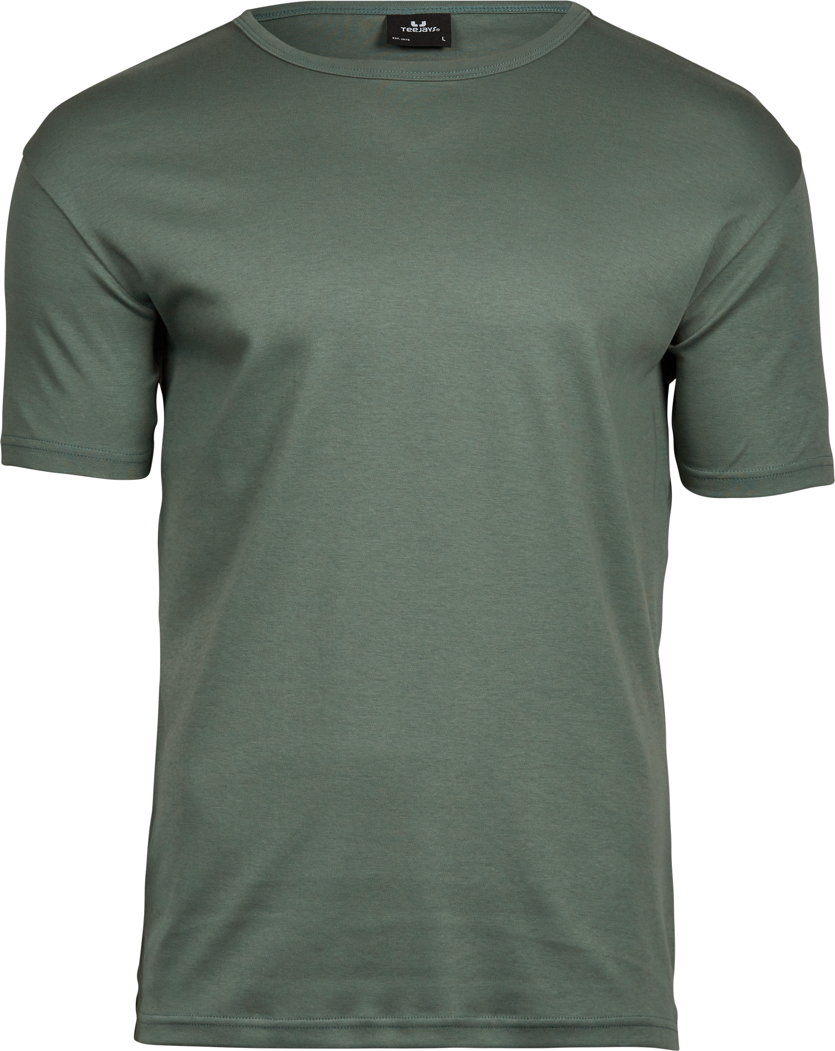 Interlock Tee, t-shirt för herrar från Tee Jays i Lövgrön