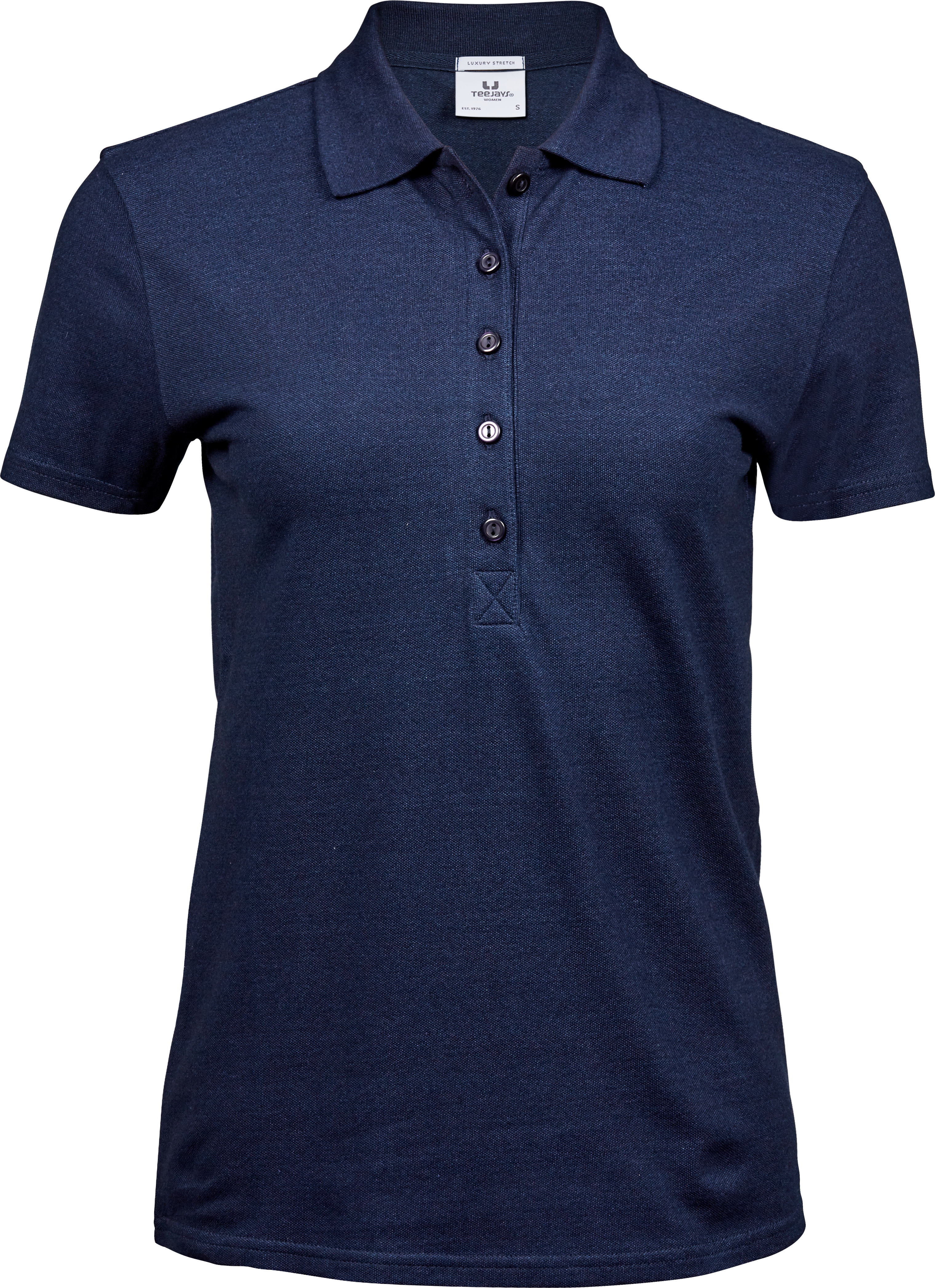 Luxury Stretch Polo, piké för damer, denim från Tee Jays
