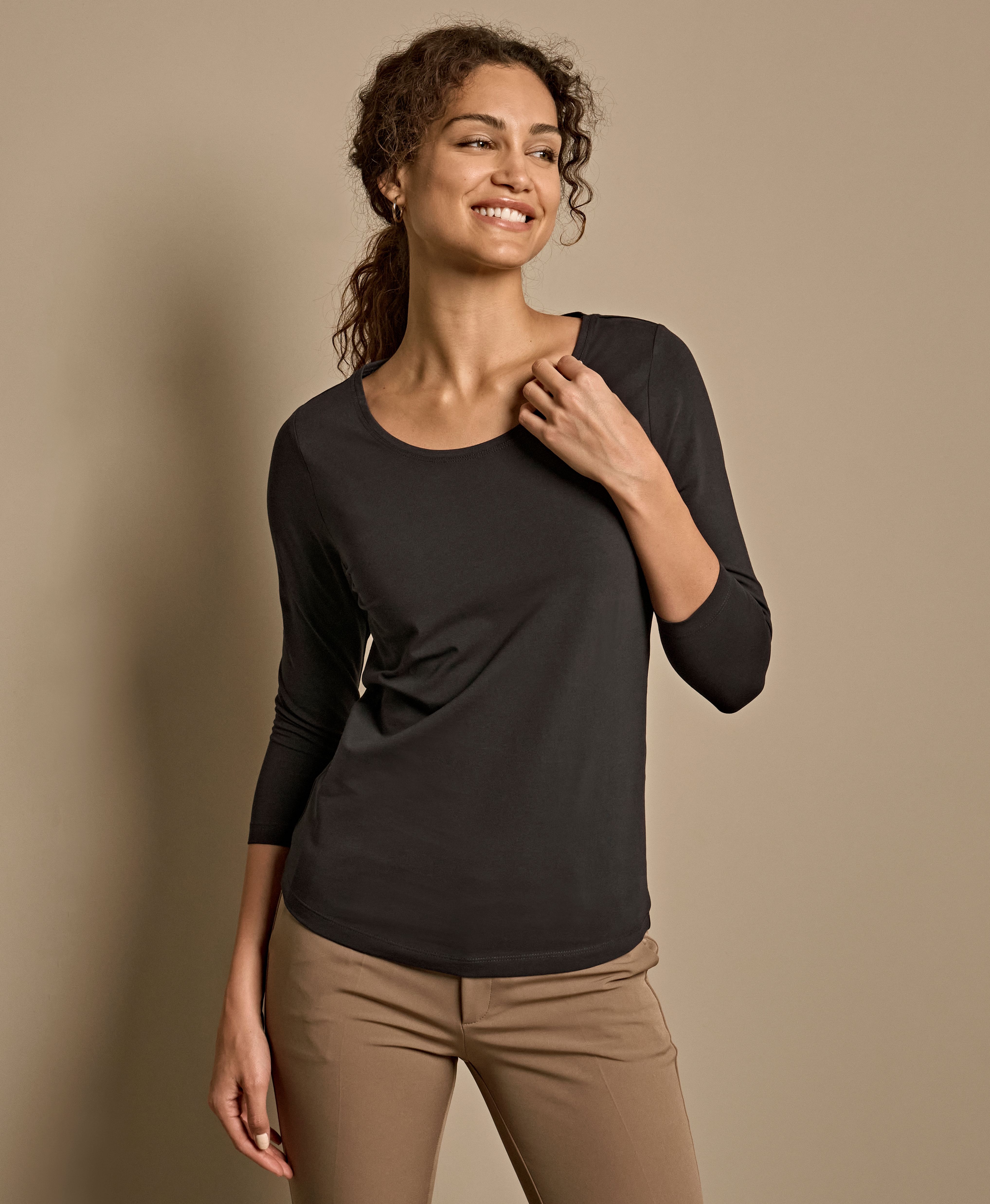 Tee Jays 460 Women's Stretch 3/4 Sleeve Tee