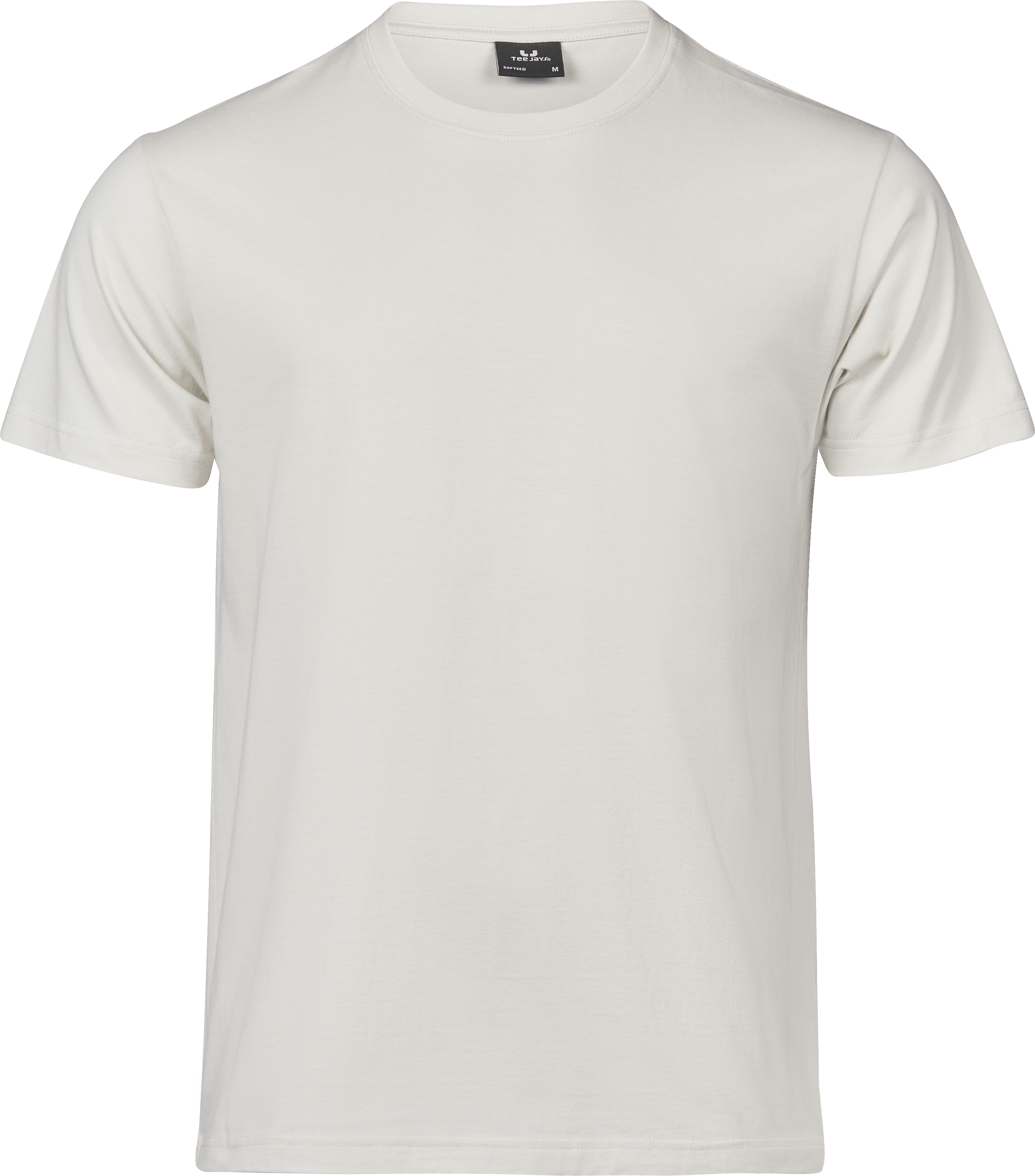 Sof Tee, t-shirt för herrar från Tee Jays i Cement