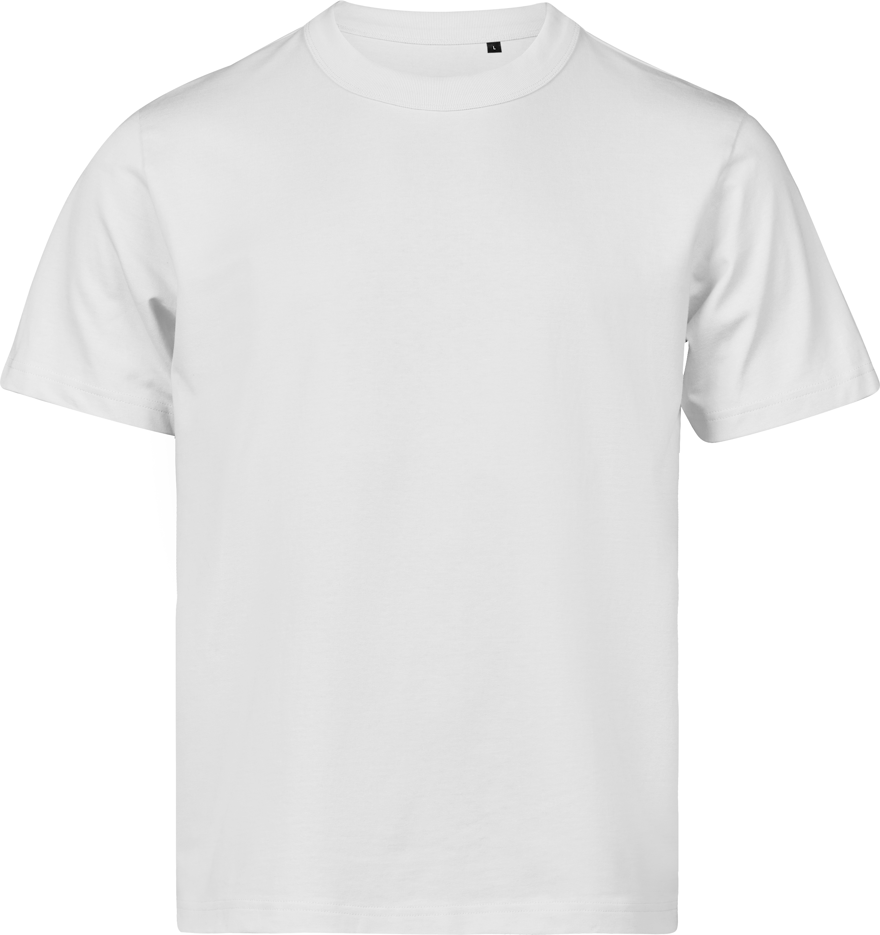 Unlabeled Loose Fit Tee, t-shirt unisex från Tee Jays i Vit