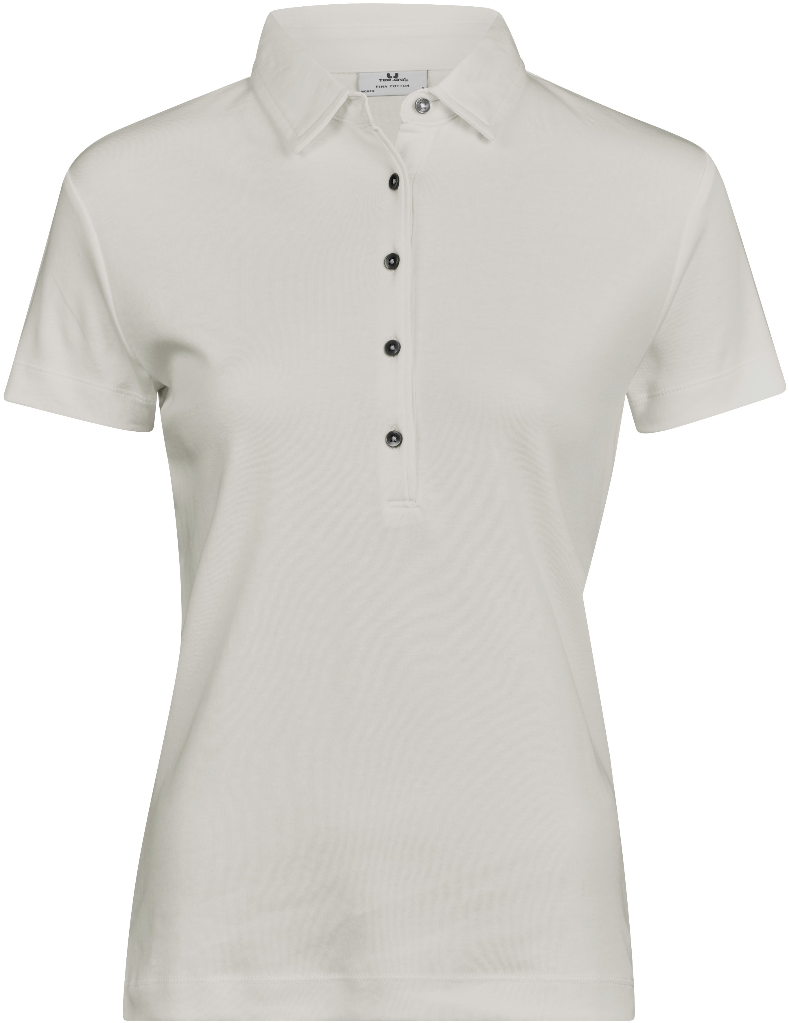 Pima Cotton Polo, piké för damer från Tee Jays i Cement
