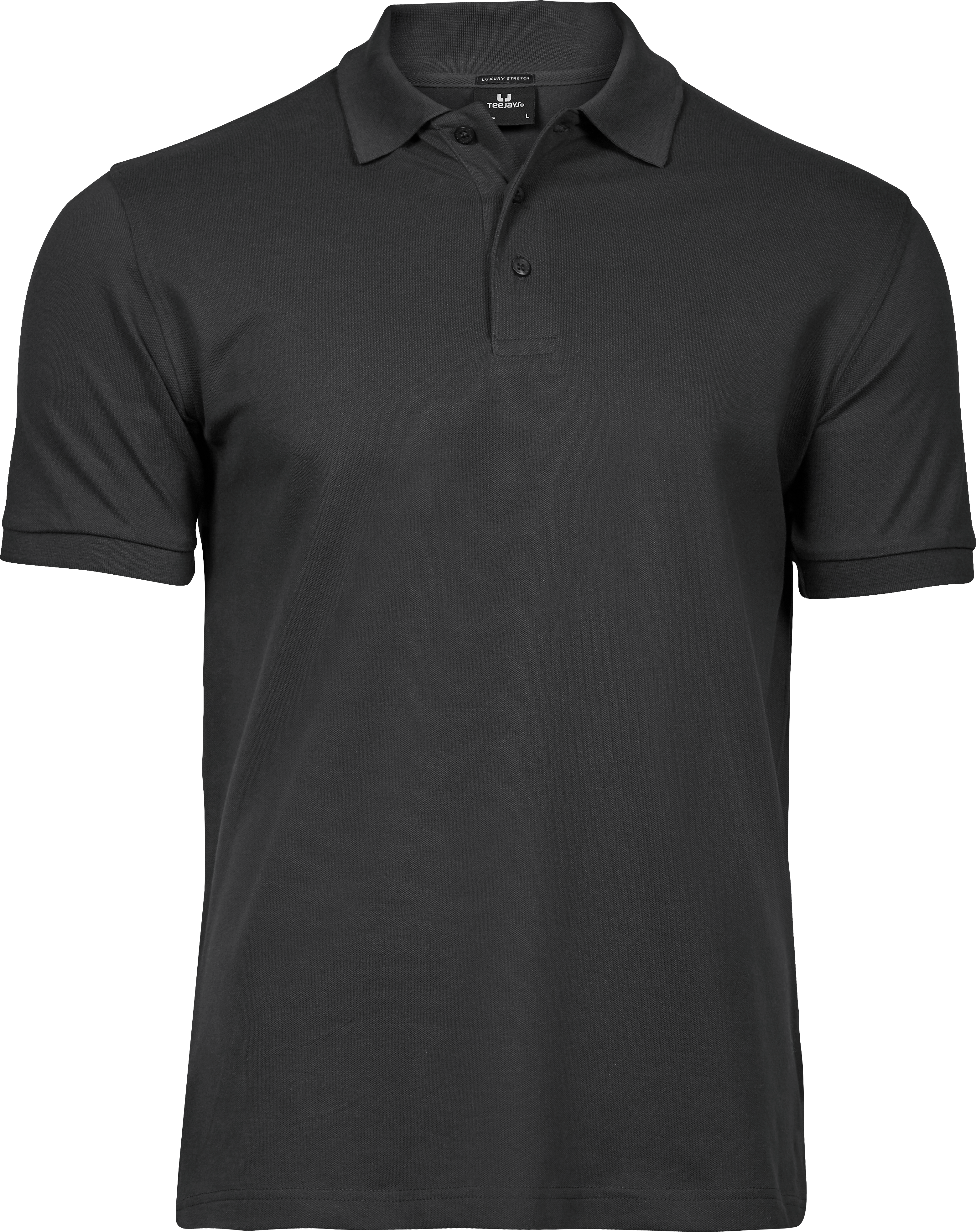 Luxury Stretch Polo, piké för herrar från Tee Jays i Mörkgrå