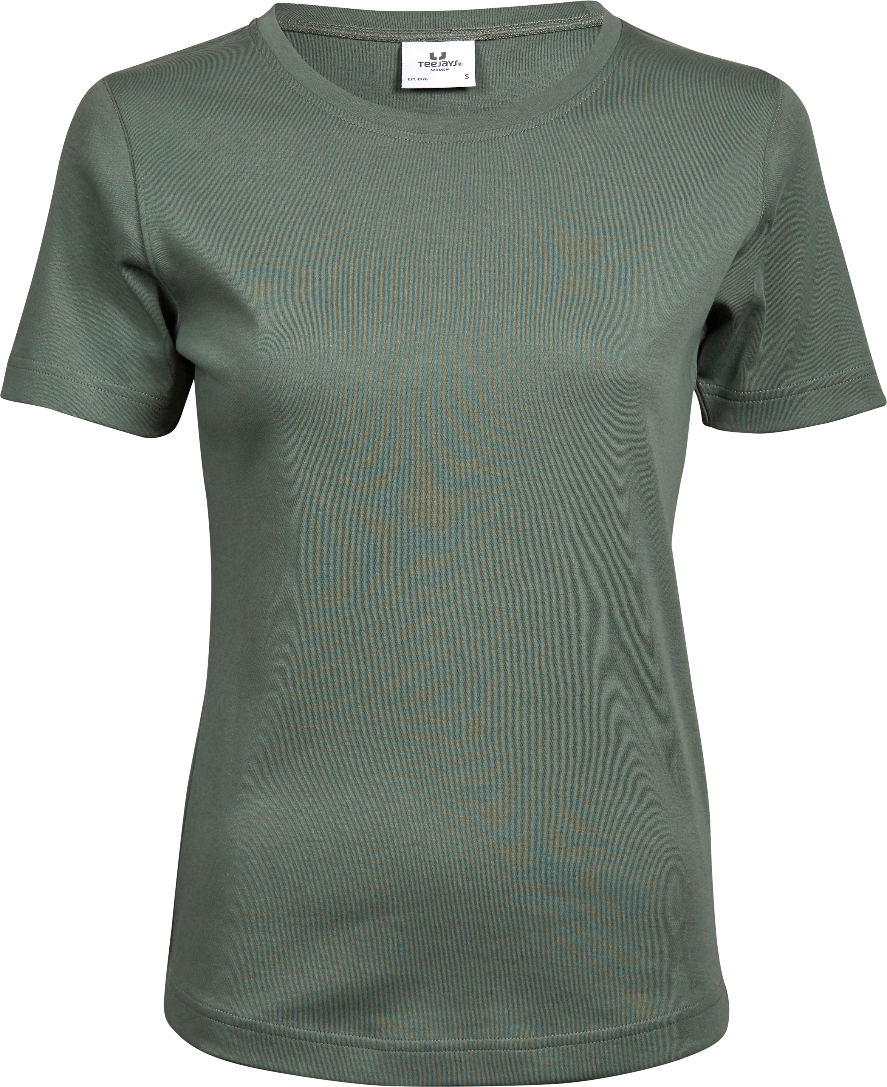 Interlock Tee, t-shirt för damer från Tee Jays i Lövgrön