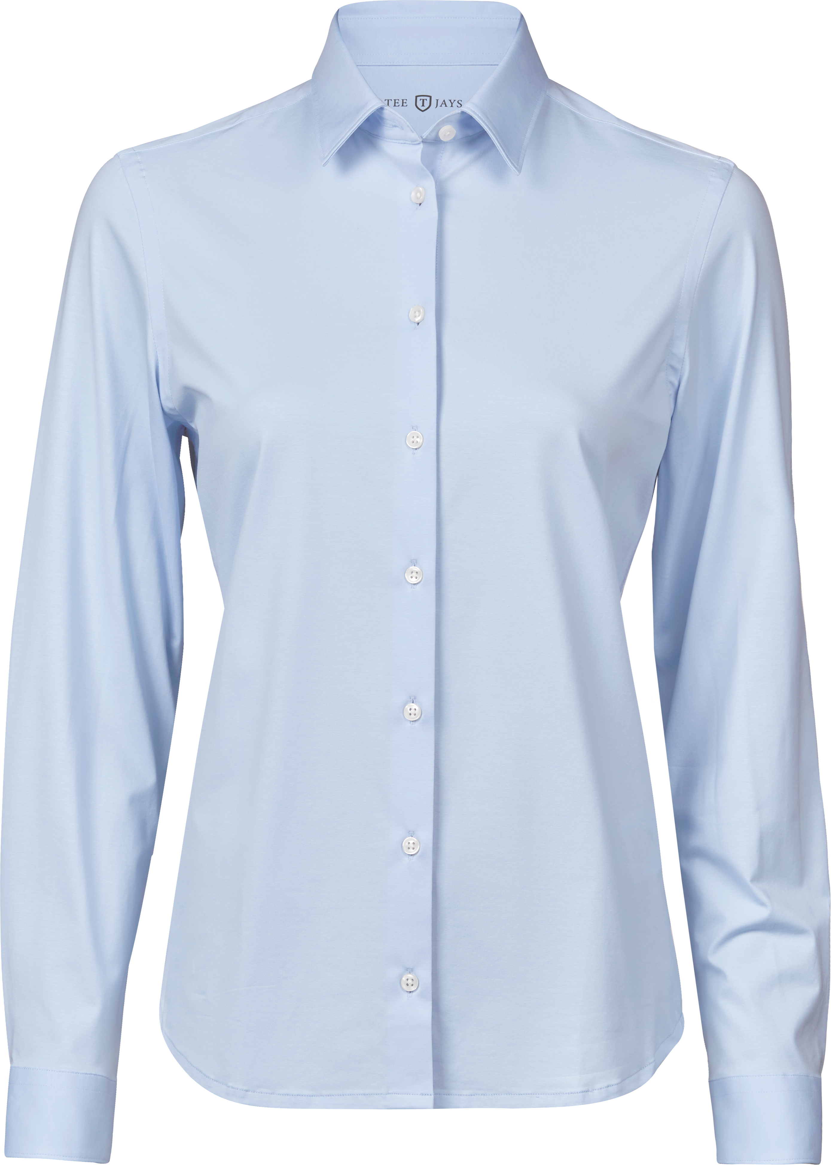 Active Stretch Shirt, skjorta för damer från Tee Jays i Ljusblå