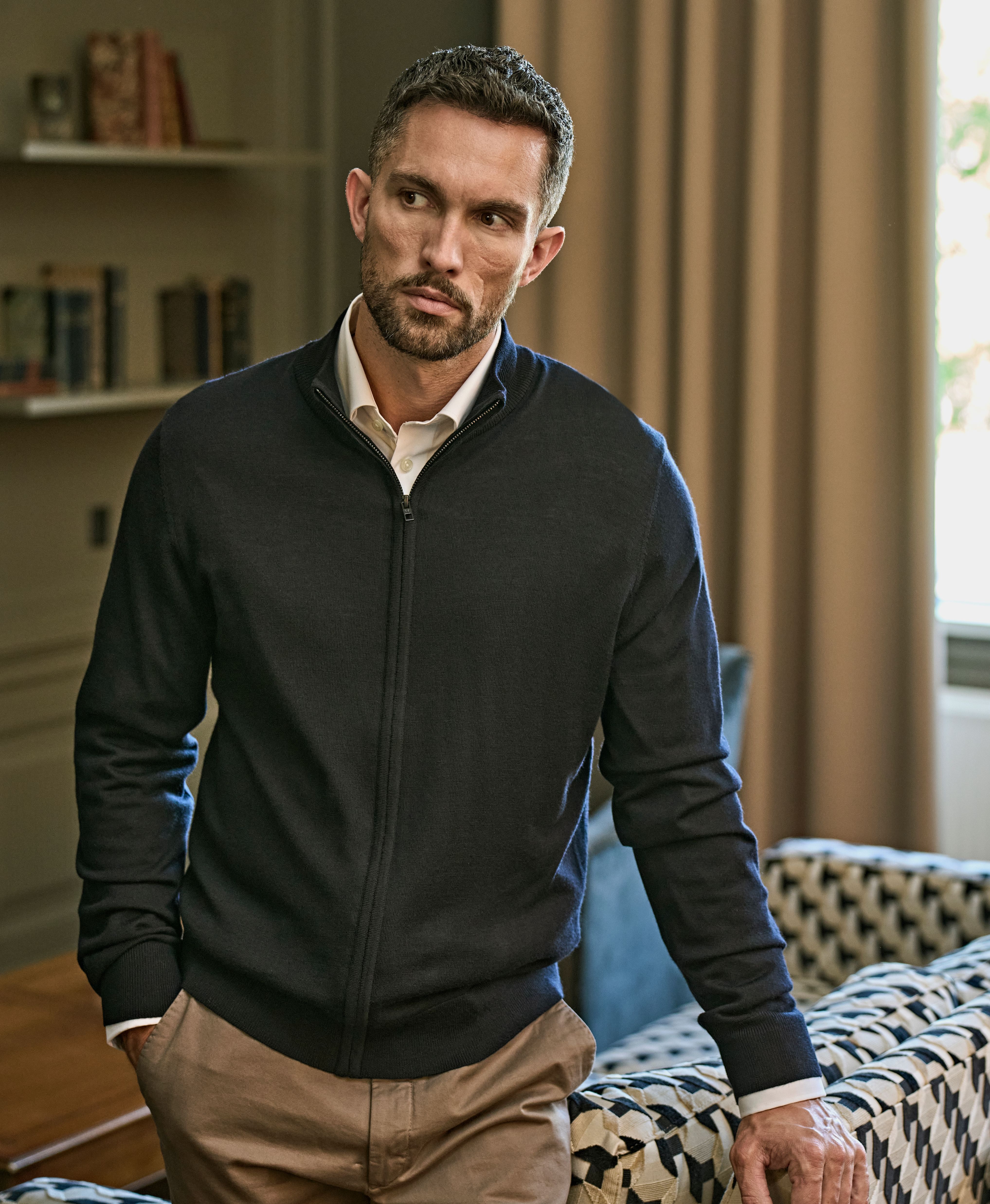 Tee Jays 6012 Full Zip Knit