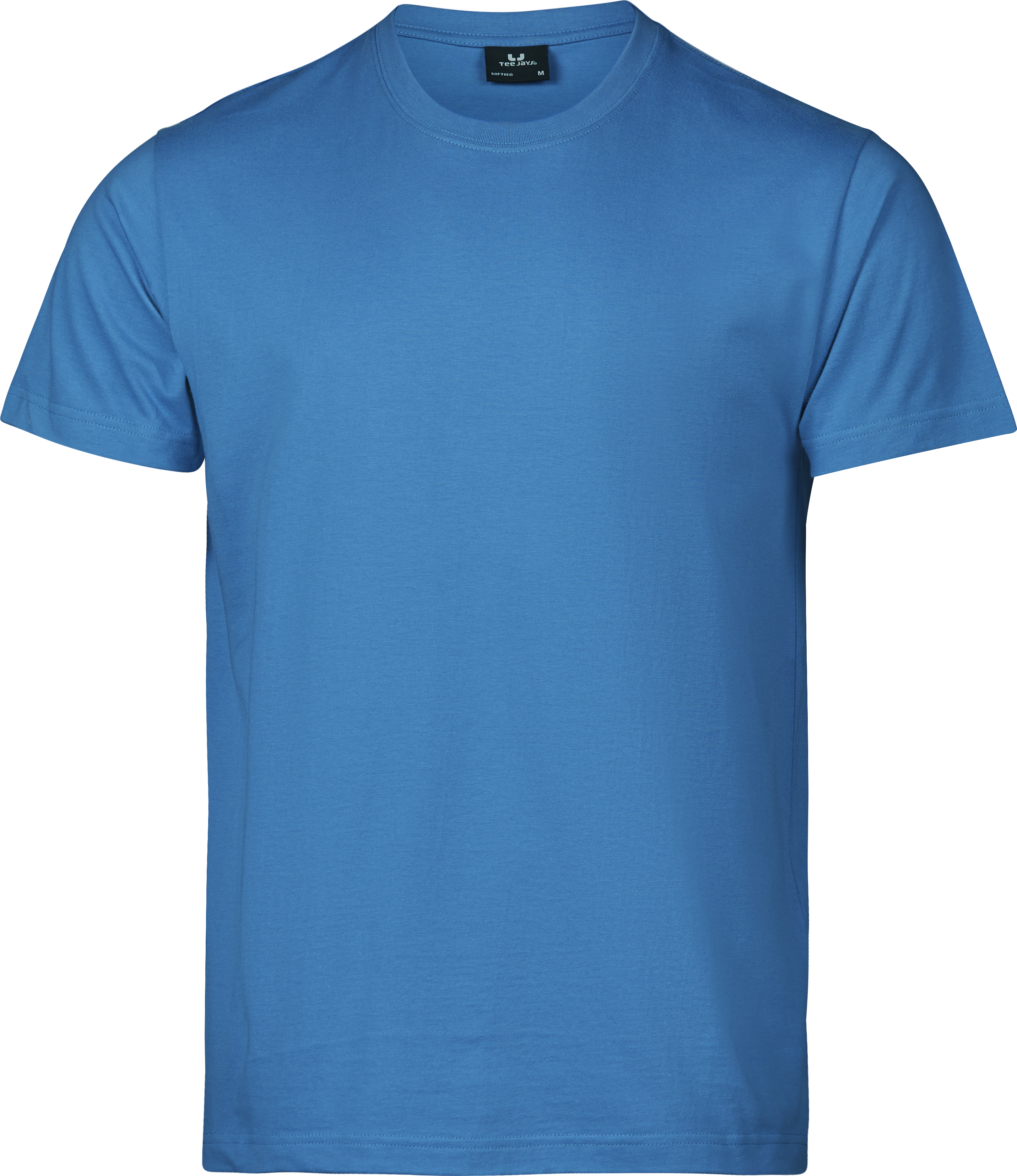 Sof Tee, t-shirt för herrar från Tee Jays i Oceanblå