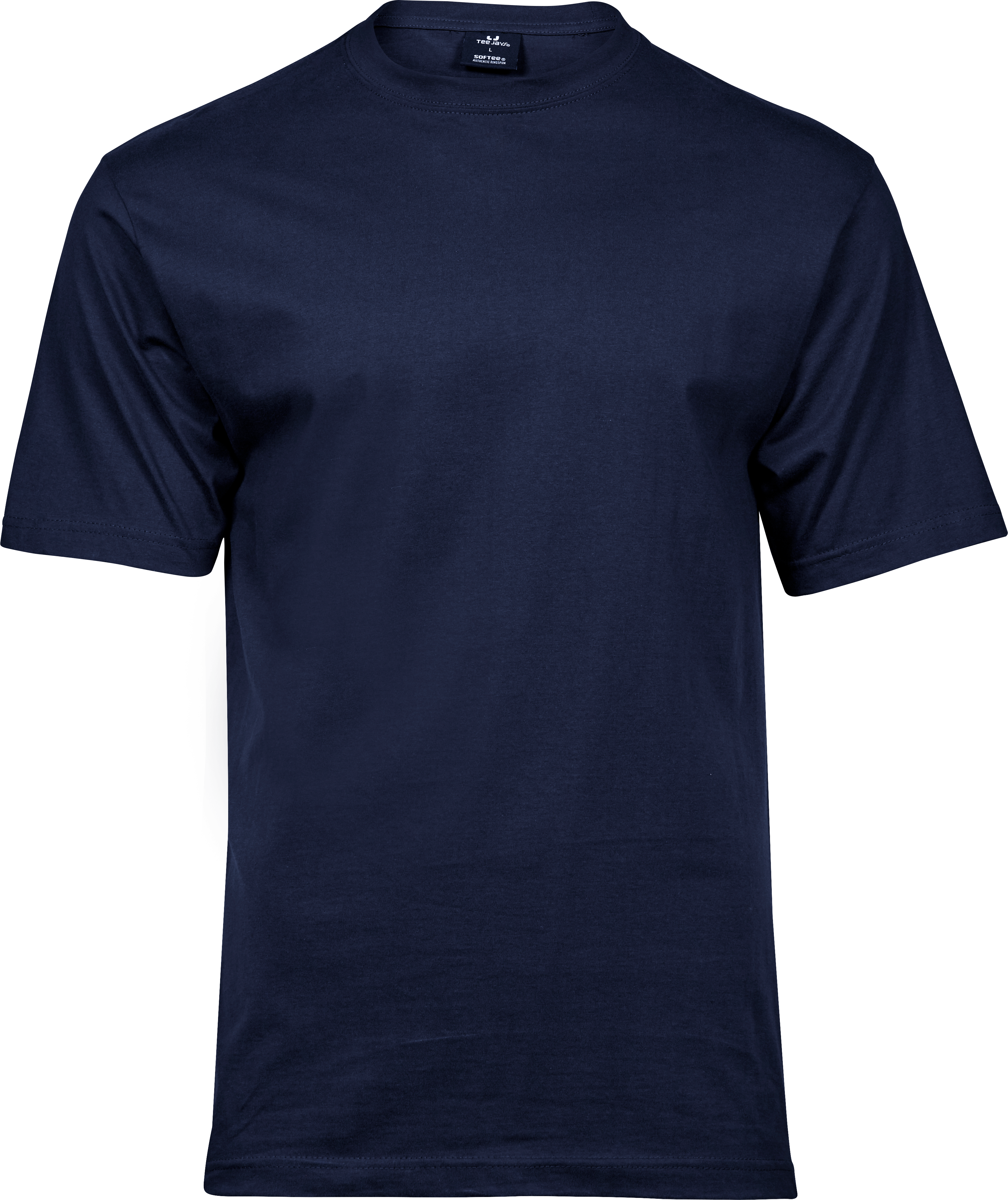 Sof Tee, t-shirt för herrar från Tee Jays i Marinblå