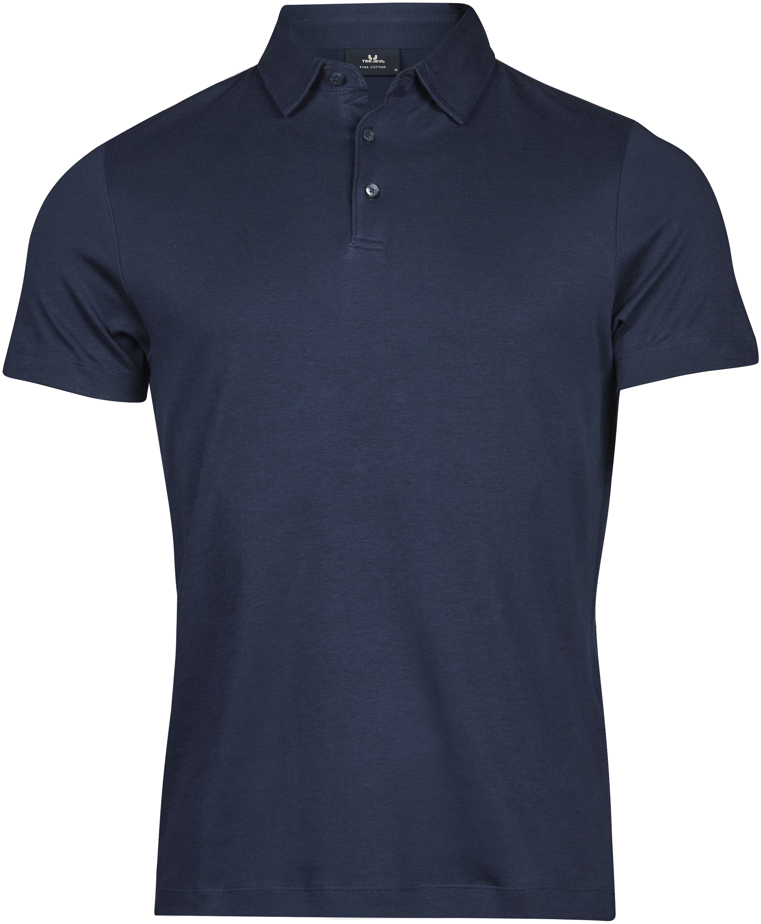 Pima Cotton Polo, piké för herrar från Tee Jays i Marinblå