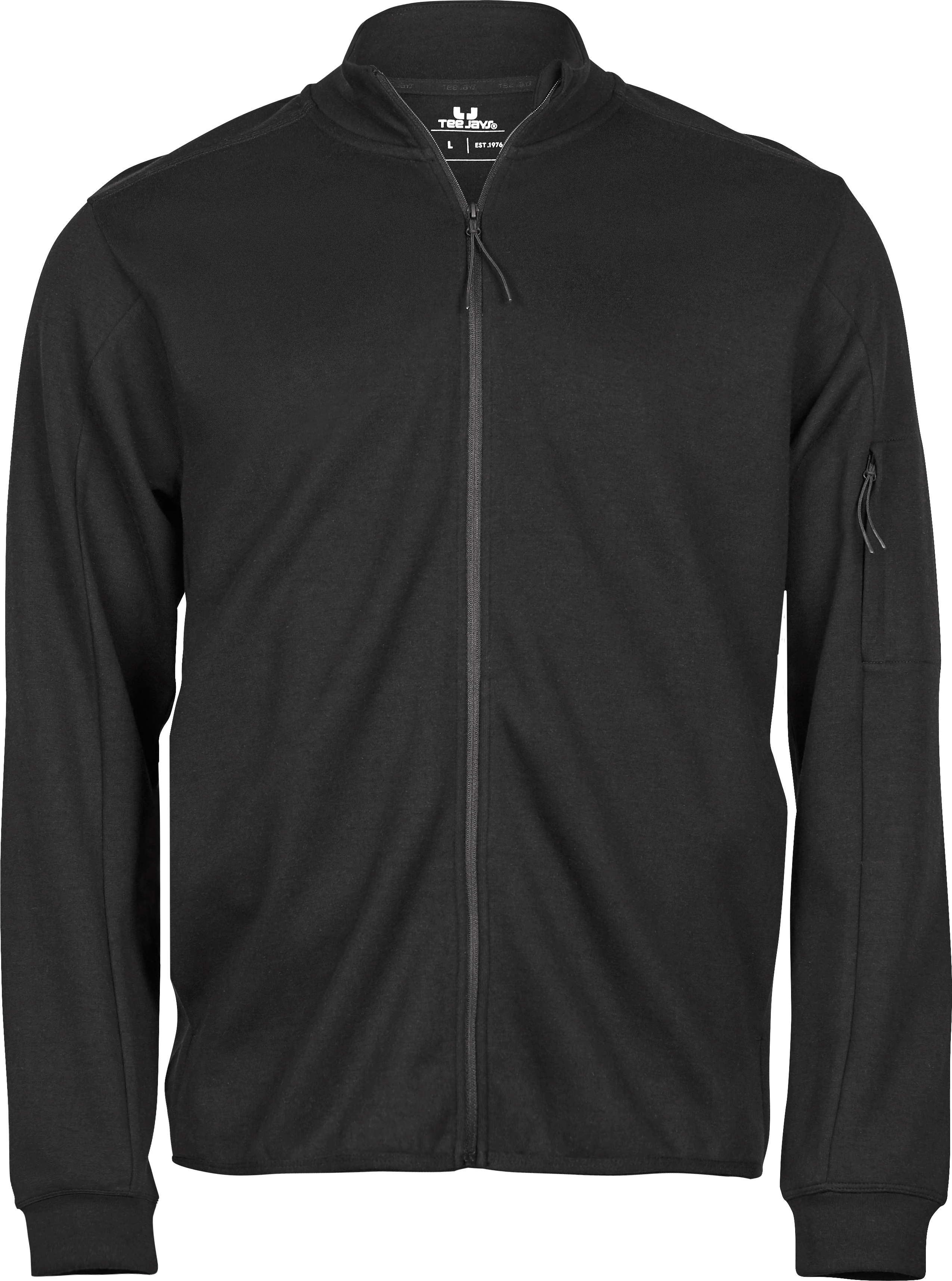 Athletic Full Zip Sweat, sweatshirt för herrar från Tee Jays