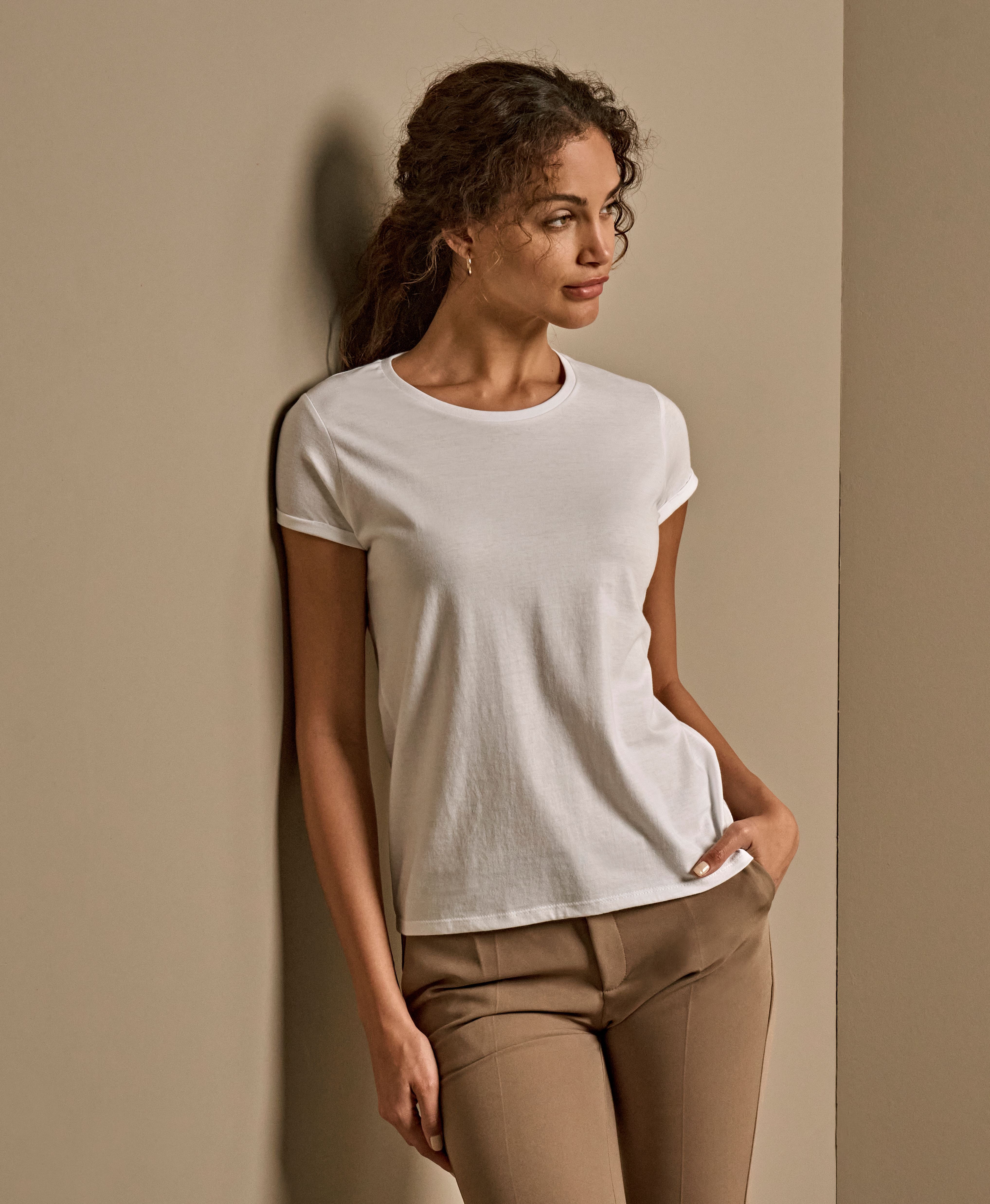Tee Jays 5063 Women's Roll-Up Tee